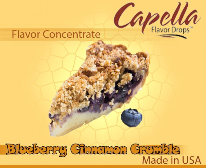 CAPELLA AROMA BLUEBERRY CINNAMON CRUMBLE 10 ml