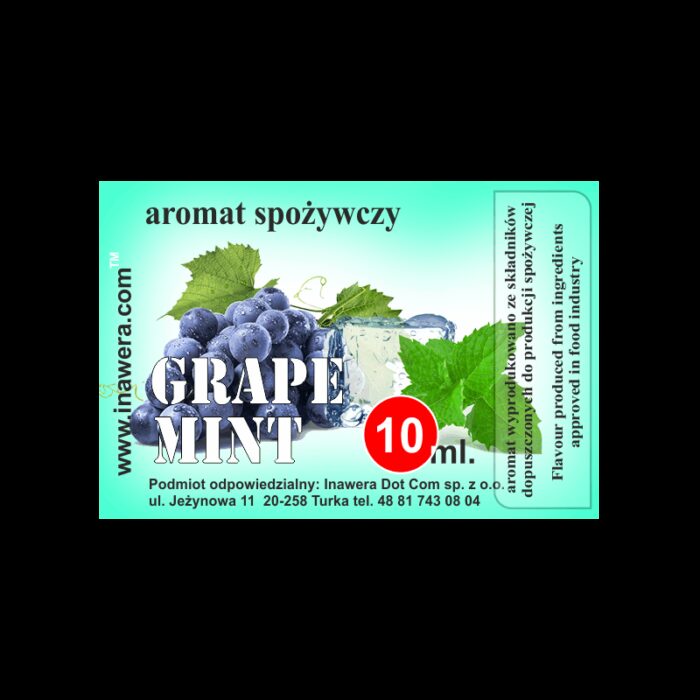 INAWERA AROMA GRAPE MINT 10 ml