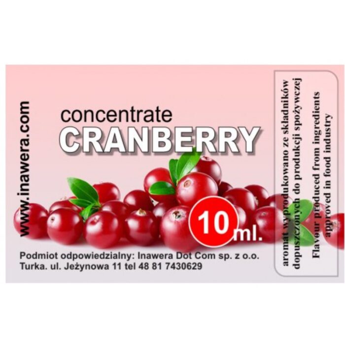 INAWERA AROMA CRANBERRY 10 ml