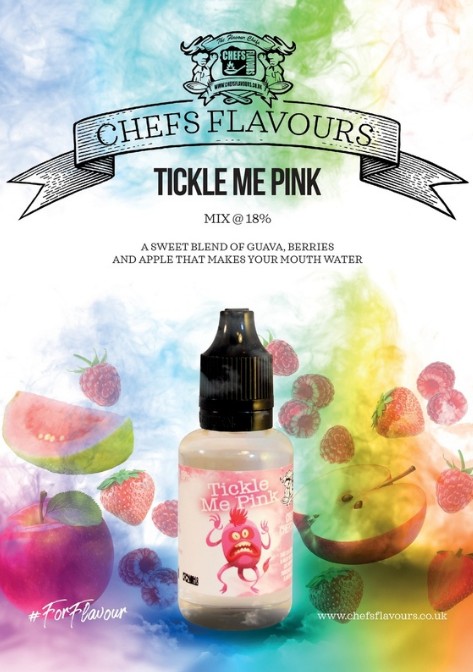 CHEFS FLAVOUR S AROMA TICKLE ME PINK 30 ml