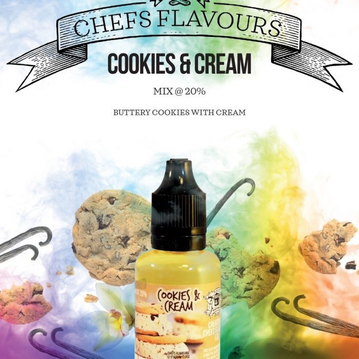 CHEFS FLAVOUR'S AROMA COOKIE & CREAM 30 ml