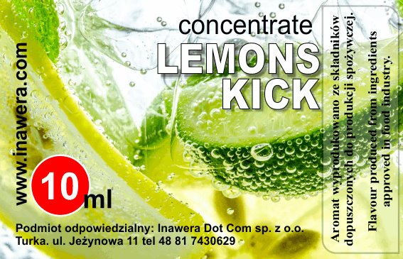 INAWERA AROMA LEMONS KICK 10 ml