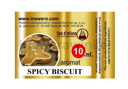 INAWERA AROMA SPICY BISCUITS 10 ml