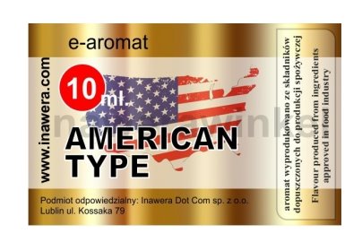 INAWERA AROMA TABACCO "AMERICAN TYPE" 10 ml