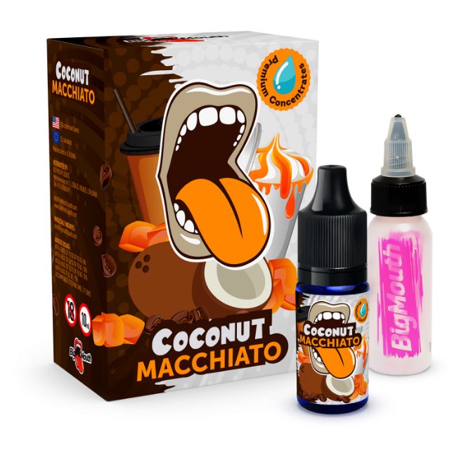 BIG MOUTH AROMA Coconut Macchiato 10 ml