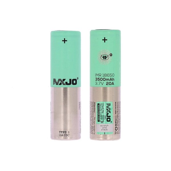 BATTERY "MXJO" IMR18650 3500mAh 20A 3.7V