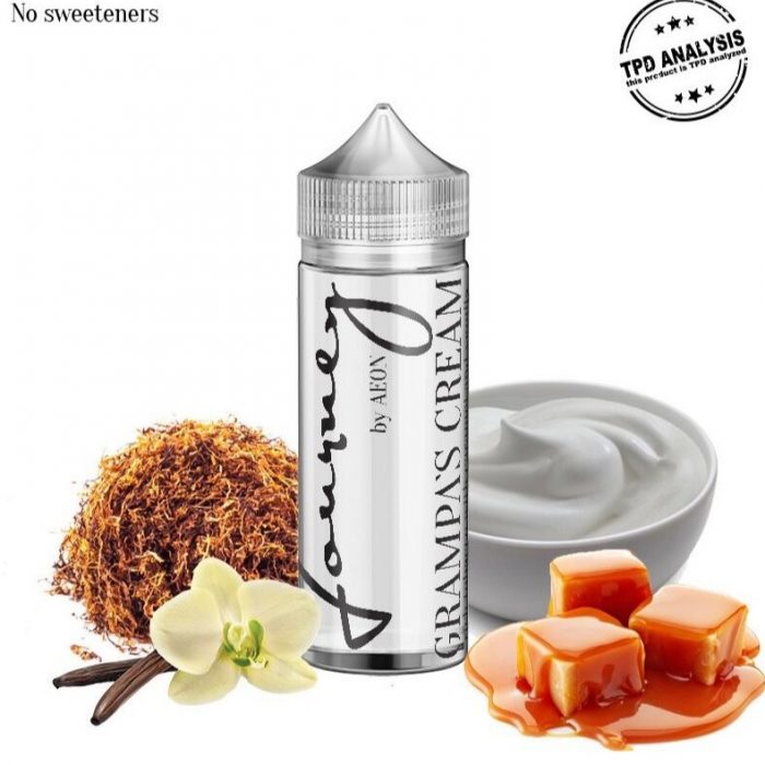 JOURNEY AROMA GRANDPA'S CREAM 12ml /120 ml
