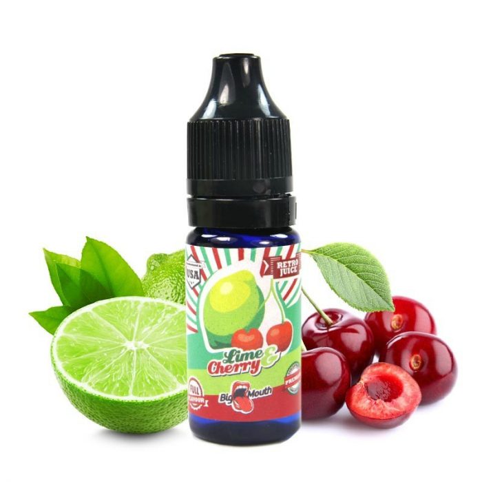 BIG MOUTH RETRO JUICE LIME & CHERRY 10 ml