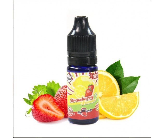 BIG MOUTH RETRO JUICE STRAWBERRY & LEMON 10 ml