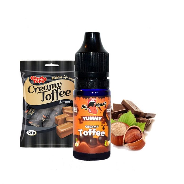 BIG MOUTH YUMMY FLAVOR CREAMY TOFFEE 10 ml
