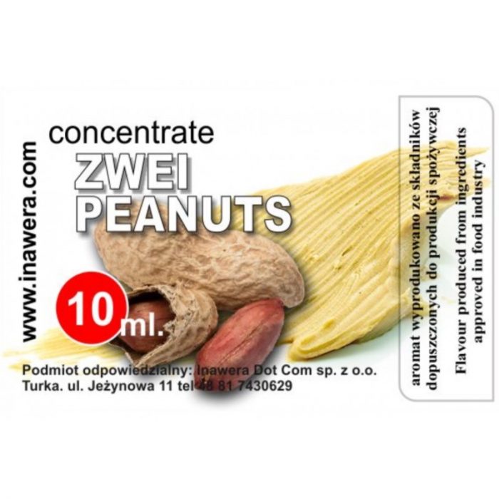 INAWERA AROMA ZWEI PEANUTS 10 ml