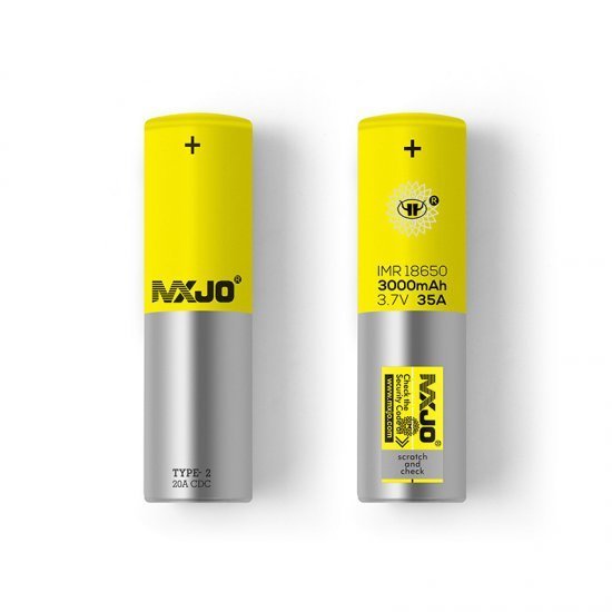 BATTERY "MXJO" IMR18650 3000mAh 35A 3.7V