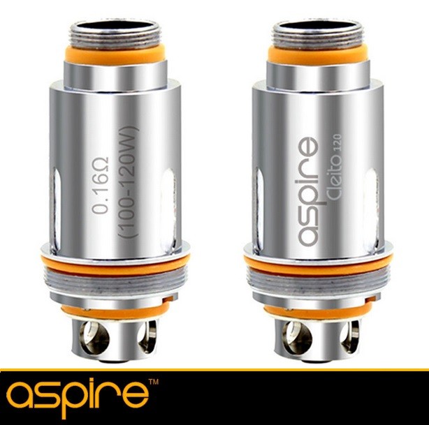 GRIJAČ ASPIRE CLEITO 120 Clapton, 0,16 oHMA