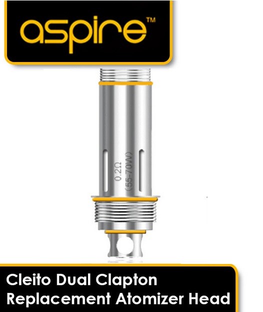 GRIJAČ ASPIRE CLEITO Kanthal Dual Clapton 0,2Ohma