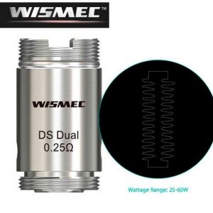 GRIJAČ WISMEC ORMA/MOTIV KIT DS Dual Coil 0,25 Ohma