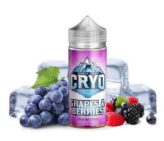 INFAMOUS CRYO AROMA Grapes and Berries 20ml/120ml