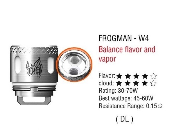 GRIJAČ VAPTIO FROGMAN W4 0,15 Ohma