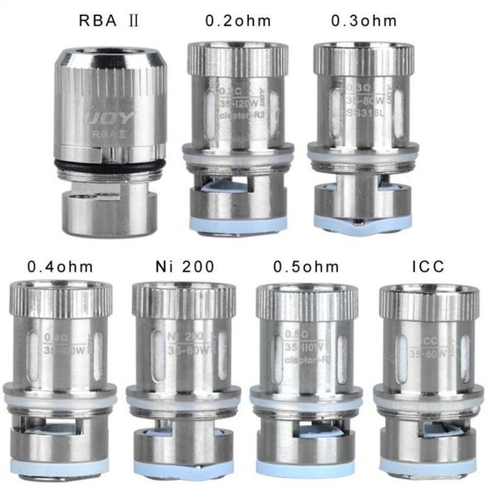 GRIJAČ IJOY REAPER PLUS CLAPTON OUTER DUAL COIL 0,5 Ohma (35-110W)