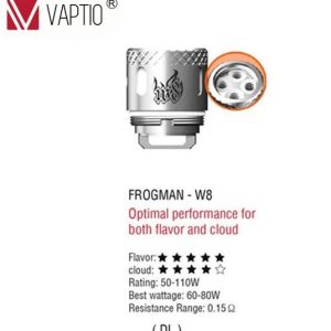 GRIJAČ VAPTIO FROGMAN W8 0,15 Ohma