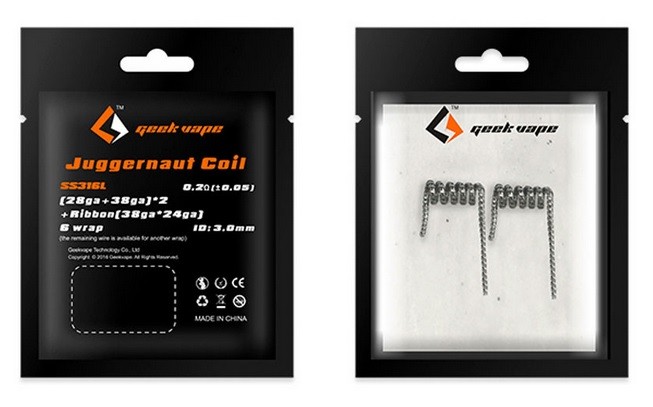 GRIJAČ GeekVape SS316L Juggernaut Coil