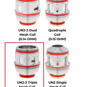 GRIJAČ UWELL Valyrian II UN2-3 Triple Meshed Coil 0,16 Ohma