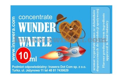 INAWERA AROMA WUNDER WAFFLE 10 ml