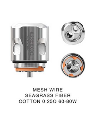 GRIJAČ EHPRO Raptor Mesh Dual Coil 0,25 Ohma