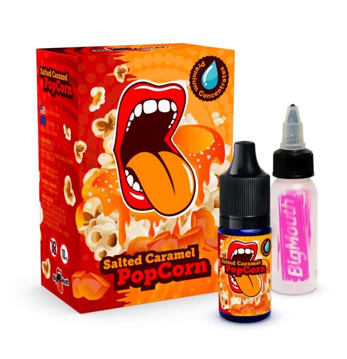 BIG MOUTH AROMA Salted Caramel PopCorn 10 ml