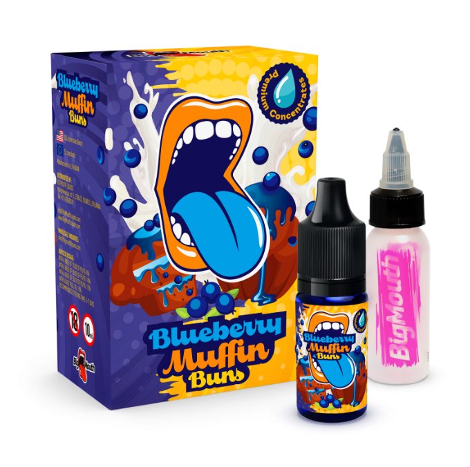 BIG MOUTH AROMA Blueberry Muffin Buns 10 ml