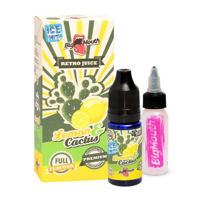 BIG MOUTH AROMA LEMON & CATUS ICE HIT 10 ml