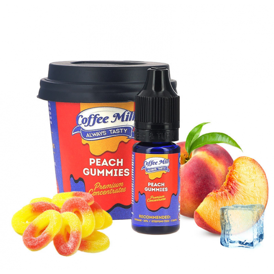 COFFEE MILL AROMA PEACH GUMMIES 10 ml