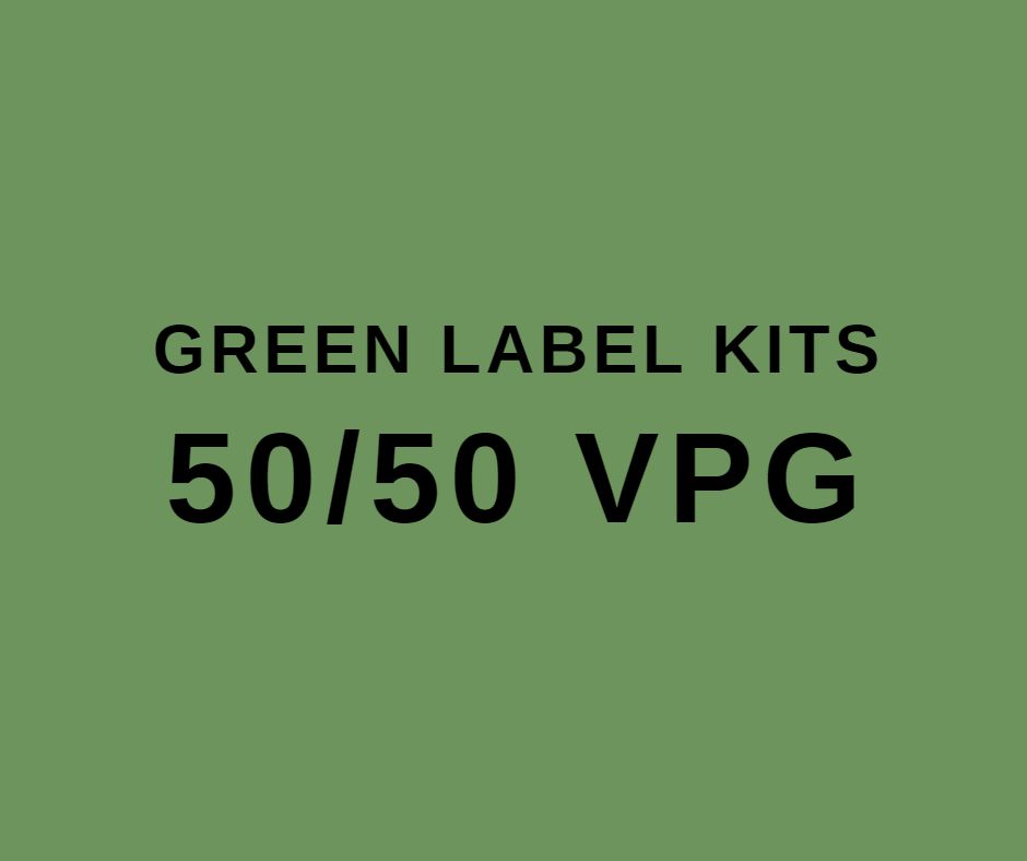 GREEN LABEL KITS 50/50 VPG